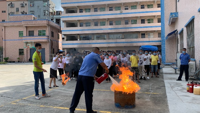 尊龙凯时组织消防演练，提高嘉人消防意识