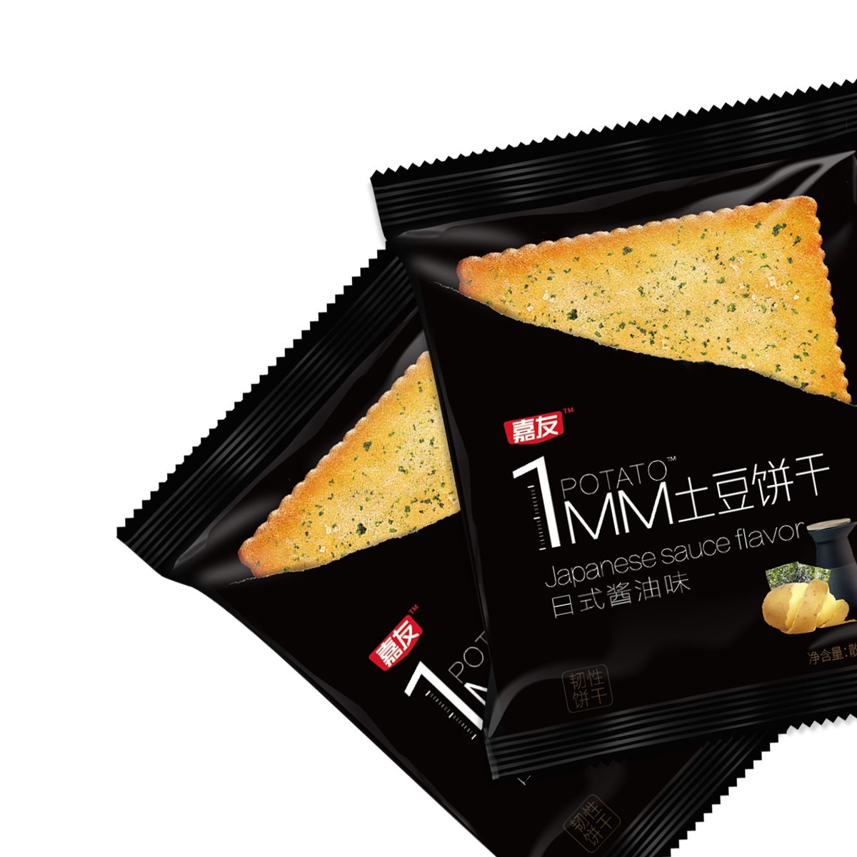 尊龙凯时1MM日式酱油味土豆饼干