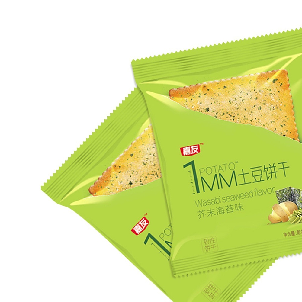 尊龙凯时1MM芥末海苔味土豆饼干
