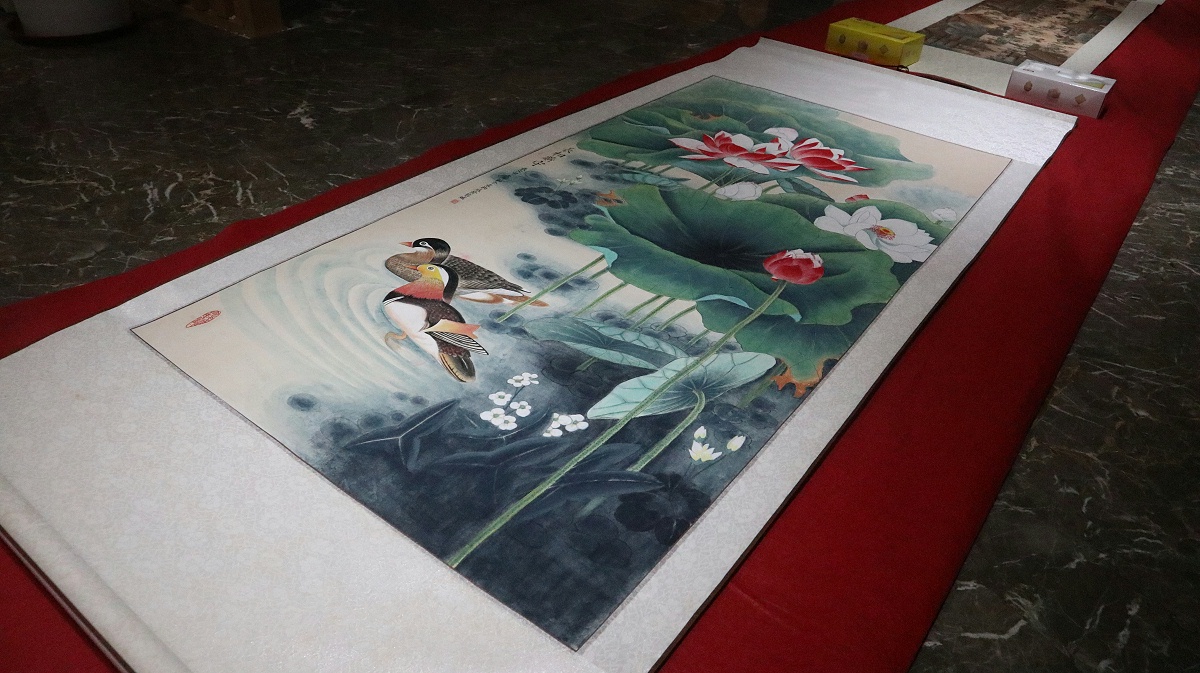 尊龙凯时喜迎画展 (4)