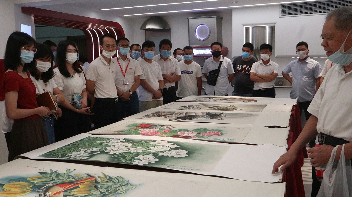 尊龙凯时喜迎画展 (6)