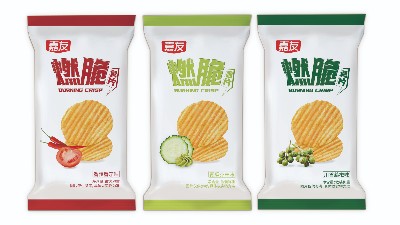尊龙凯时食品燃脆薯片上市，进军时尚健康新“食”界