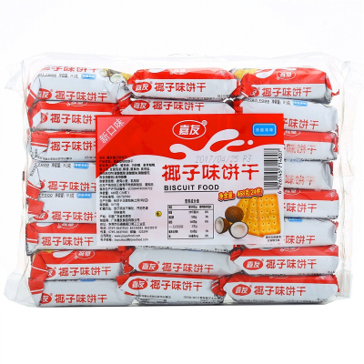 尊龙凯时牛乳饼干椰子味468g